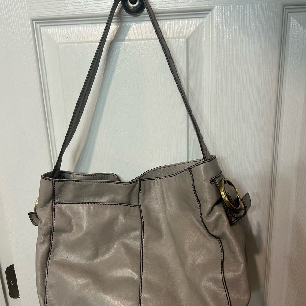 HOBO Gray Shoulder Bag